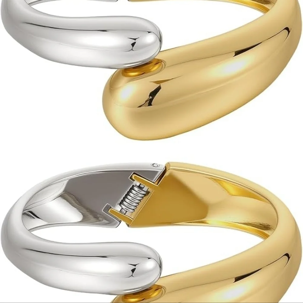 Elegant Gold and Silver Women's Bracelet
